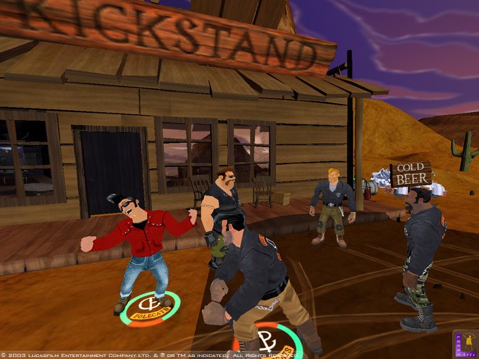 Скриншот из игры Full Throttle: Hell on Wheels - 7