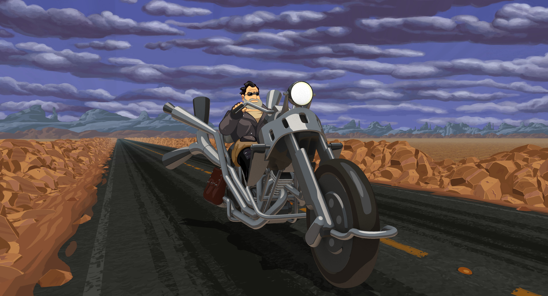 Скриншот из игры Full Throttle - 16