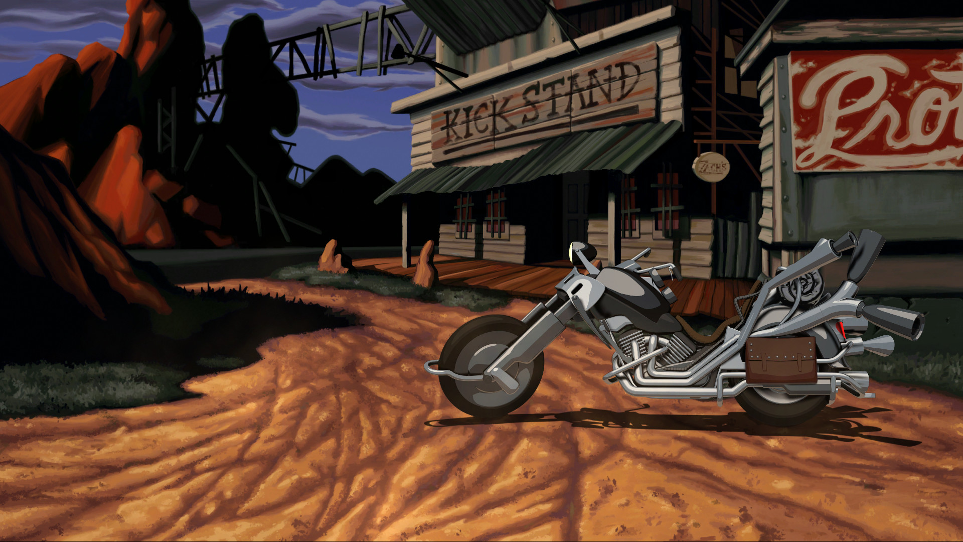 Скриншот из игры Full Throttle - 12
