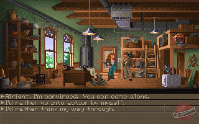 Скриншот из игры Indiana Jones and the Fate of Atlantis - 17