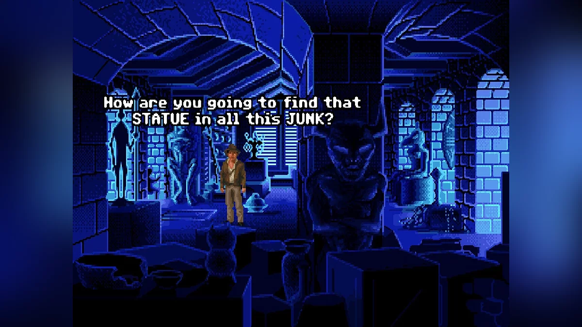 Скриншот из игры Indiana Jones and the Fate of Atlantis - 20