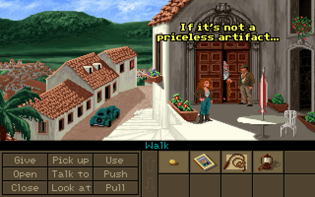 Скриншот из игры Indiana Jones and the Fate of Atlantis - 74