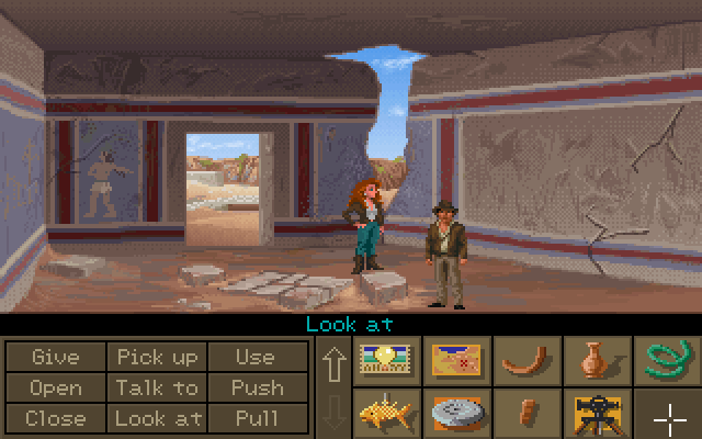 Скриншот из игры Indiana Jones and the Fate of Atlantis - 10