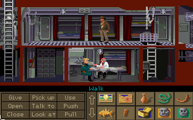 Скриншот из игры Indiana Jones and the Fate of Atlantis - 89