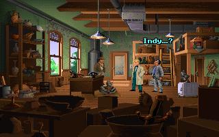 Скриншот из игры Indiana Jones and the Fate of Atlantis - 7