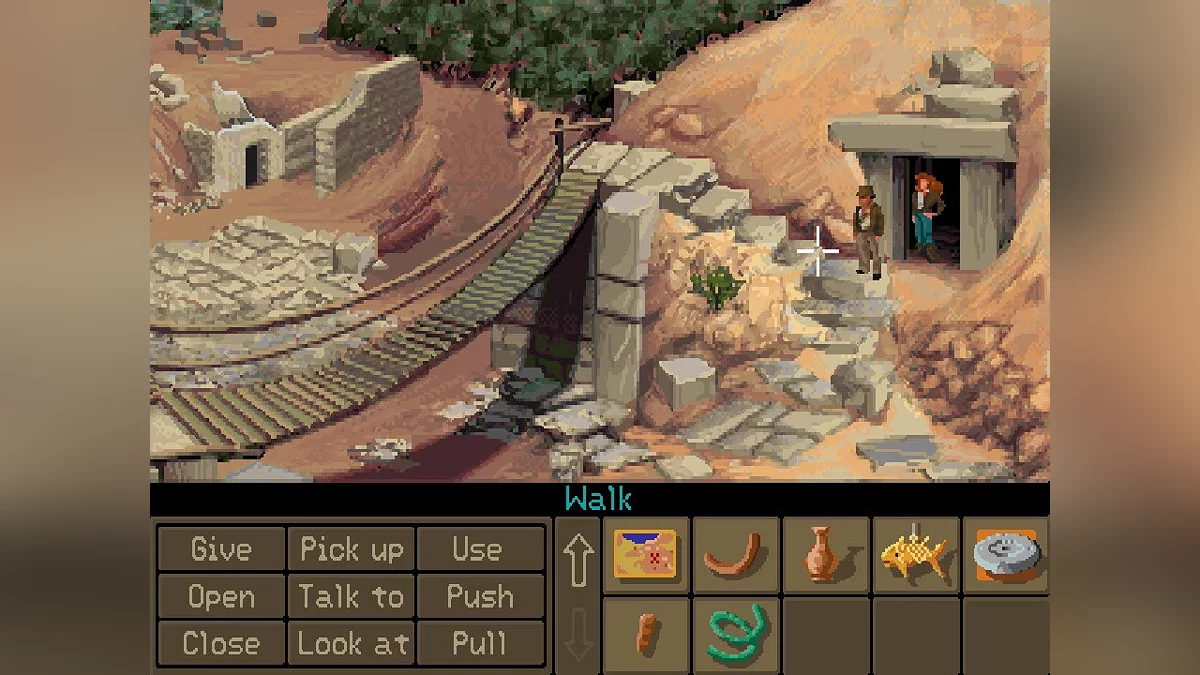 Скриншот из игры Indiana Jones and the Fate of Atlantis - 28