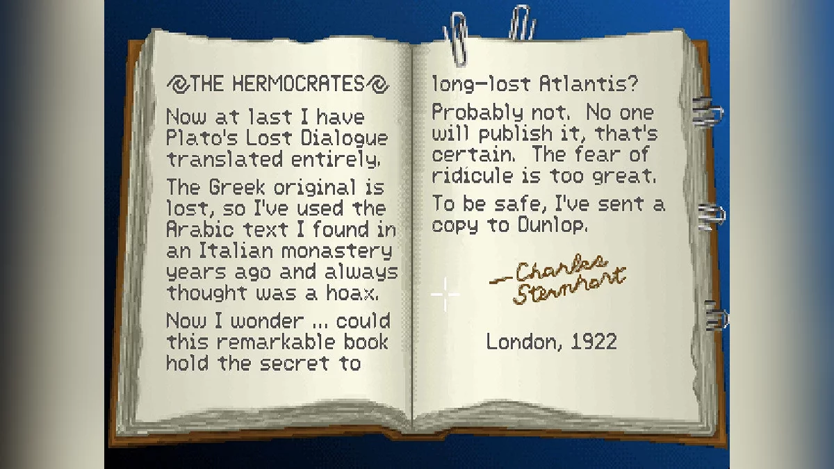 Скриншот из игры Indiana Jones and the Fate of Atlantis - 26
