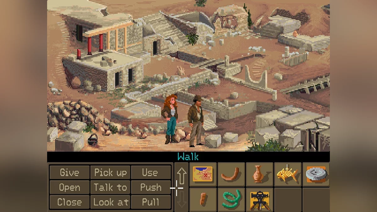 Скриншот из игры Indiana Jones and the Fate of Atlantis - 31