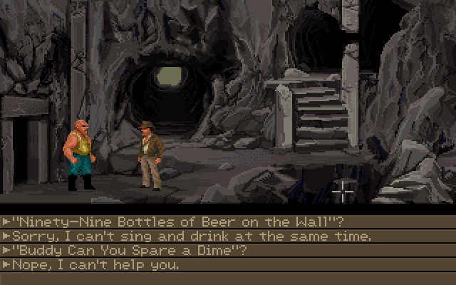 Скриншот из игры Indiana Jones and the Fate of Atlantis - 43