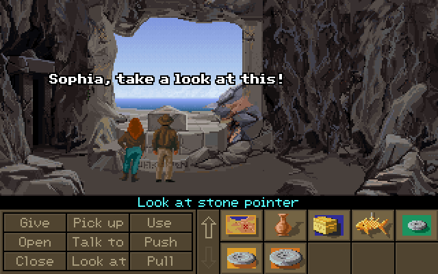 Скриншот из игры Indiana Jones and the Fate of Atlantis - 95