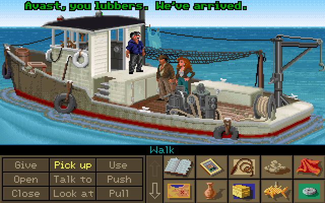 Скриншот из игры Indiana Jones and the Fate of Atlantis - 62