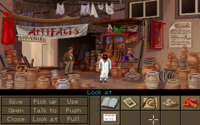 Скриншот из игры Indiana Jones and the Fate of Atlantis - 67