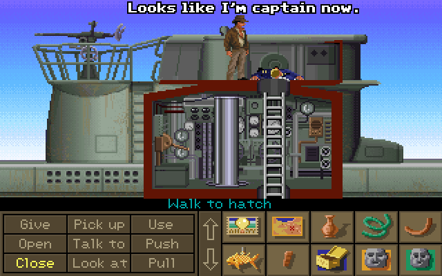 Скриншот из игры Indiana Jones and the Fate of Atlantis - 63