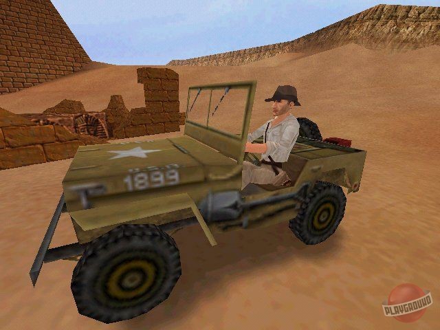 Скриншот из игры Indiana Jones and the Infernal Machine - 4