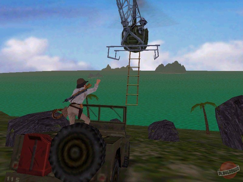 Скриншот из игры Indiana Jones and the Infernal Machine - 2