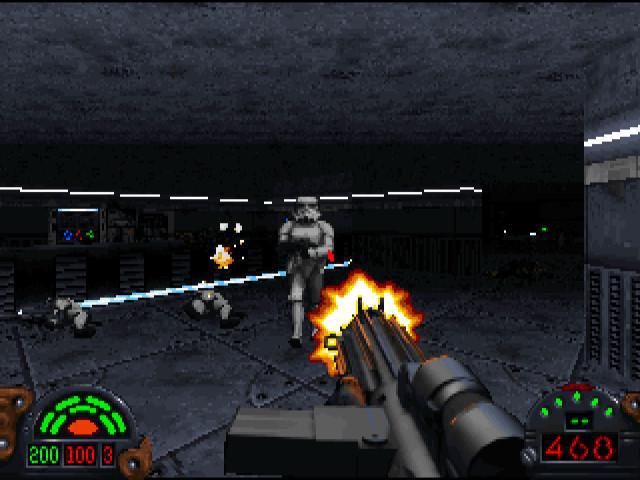 Скриншот из игры Star Wars: Dark Forces - 106