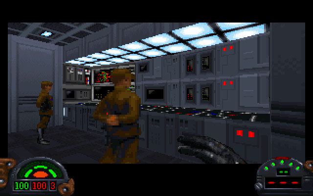Скриншот из игры Star Wars: Dark Forces - 29