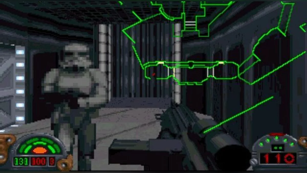 Скриншот из игры Star Wars: Dark Forces - 9