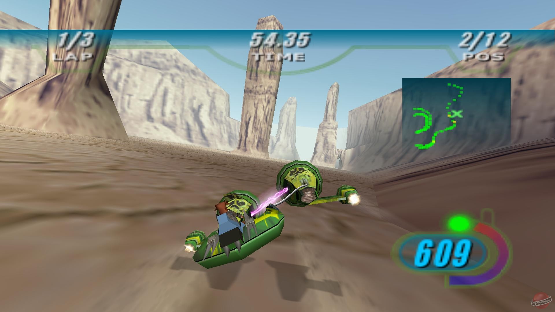 Скриншот из игры Star Wars: Episode 1 - Racer - 4