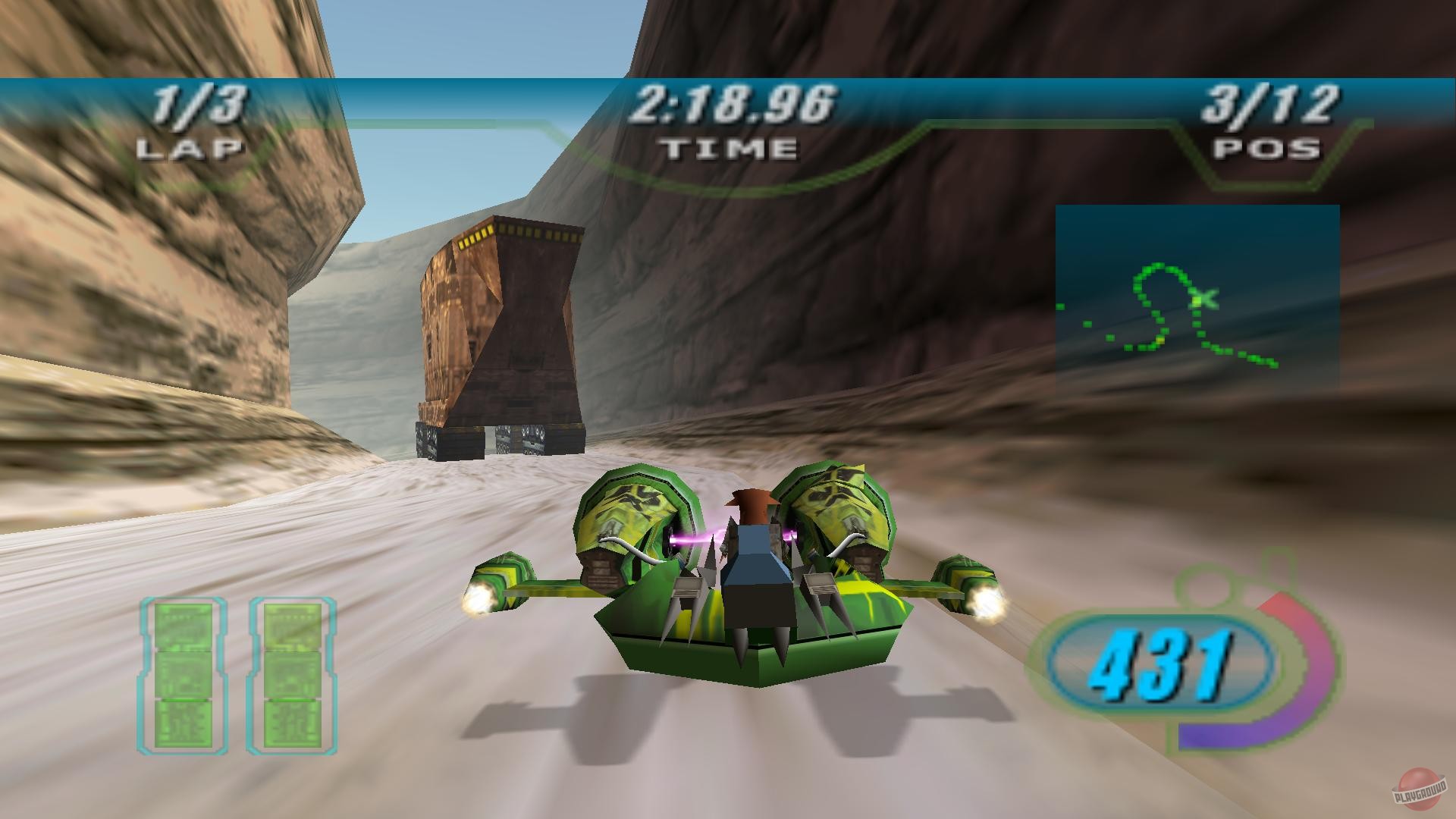 Скриншот из игры Star Wars: Episode 1 - Racer - 12