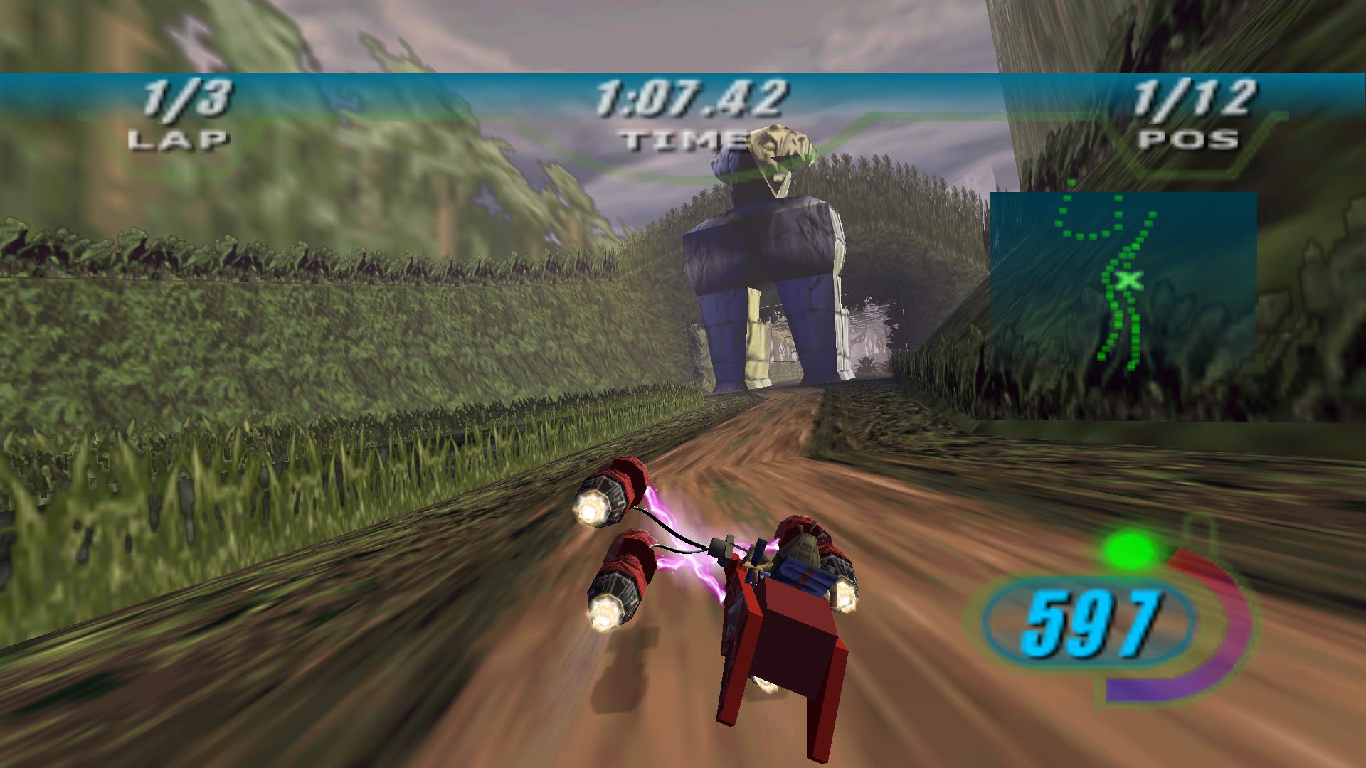 Скриншот из игры Star Wars: Episode I - Racer - 11