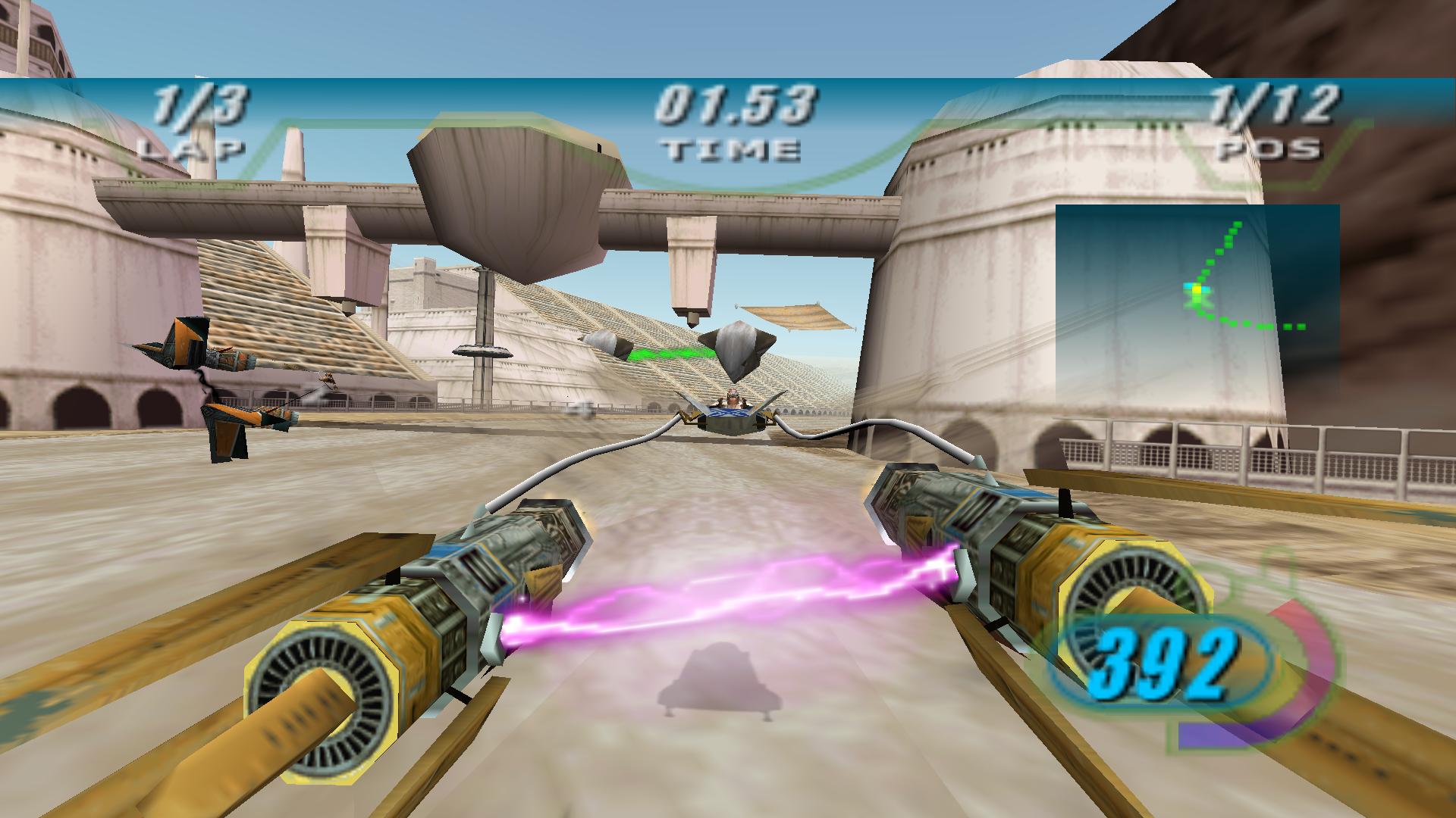 Скриншот из игры Star Wars: Episode I - Racer - 4