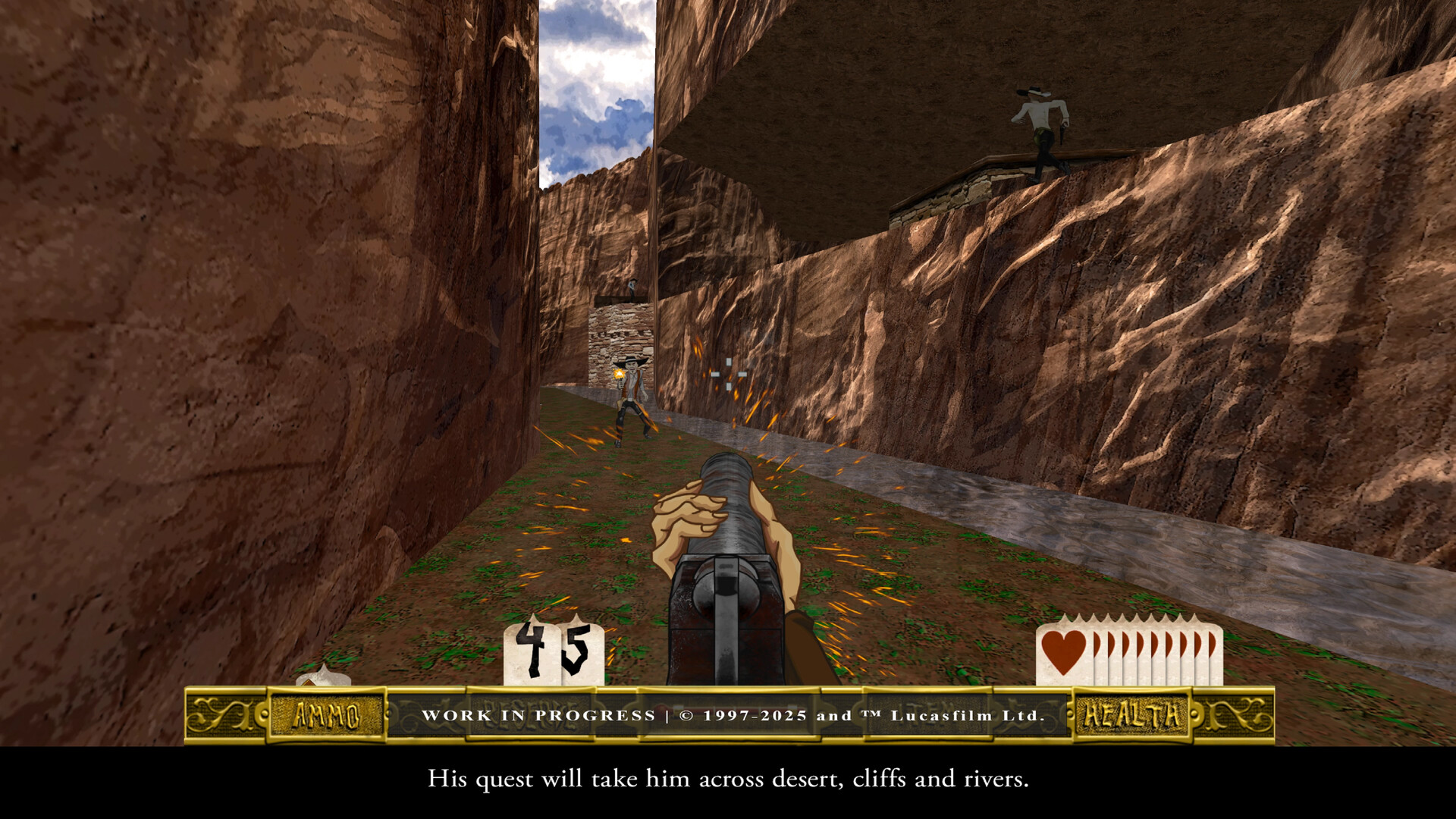 Скриншот из игры OutLaws - 9
