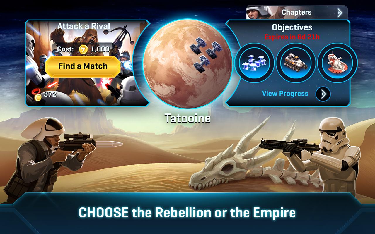 Скриншот из игры Star Wars: Commander - 9