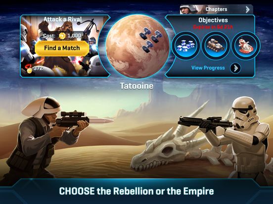 Скриншот из игры Star Wars: Commander - 39