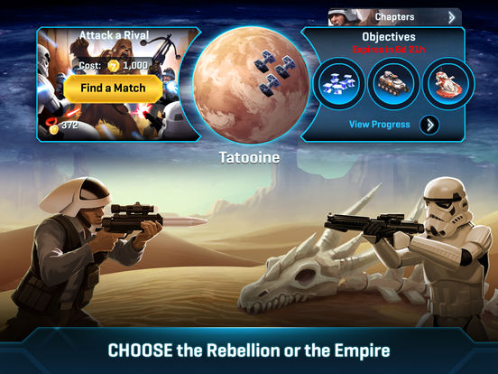 Скриншот из игры Star Wars: Commander - 49