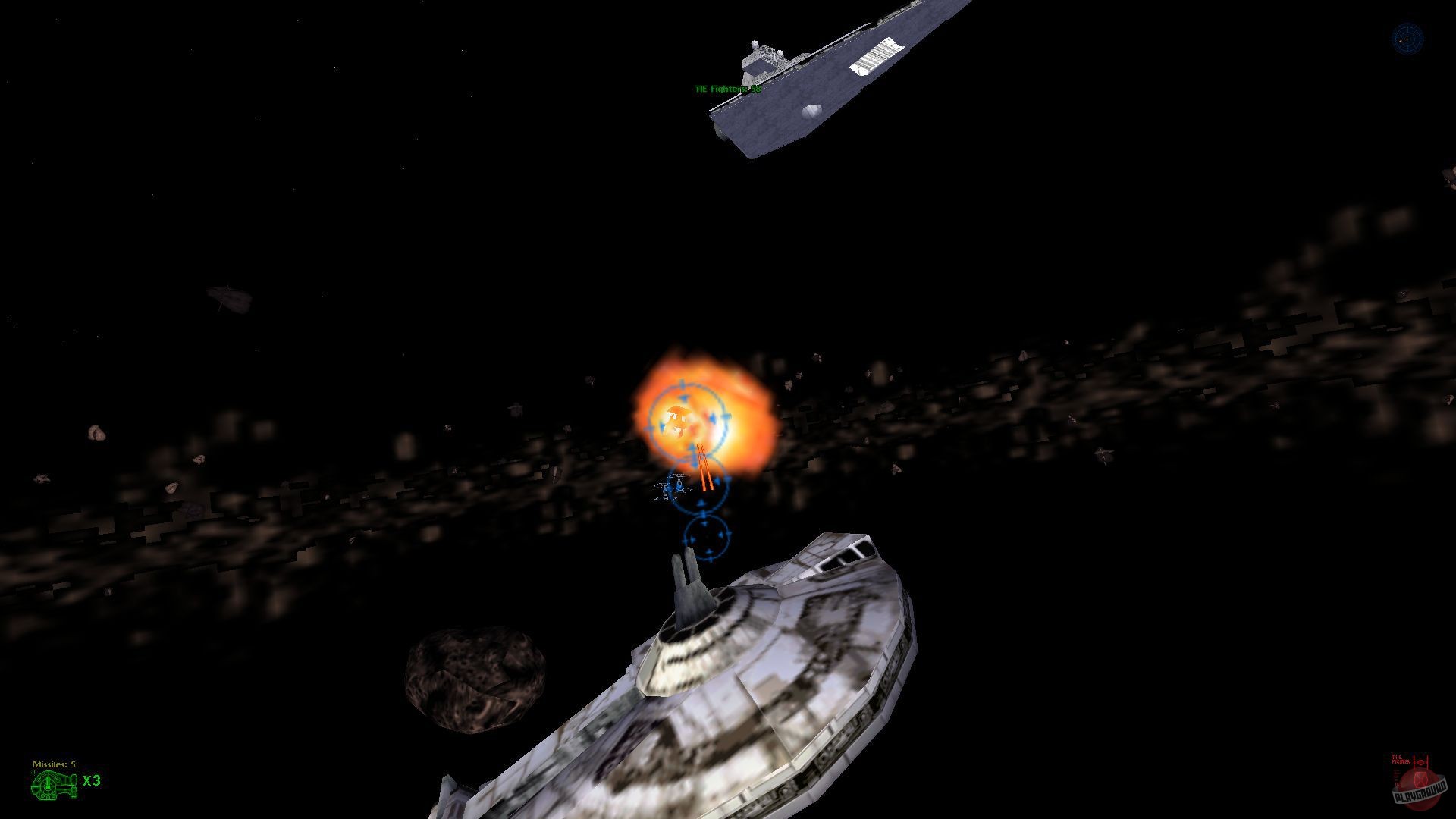 Скриншот из игры Star Wars: Shadows of the Empire - 4
