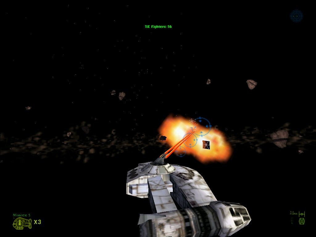 Скриншот из игры Star Wars: Shadows of the Empire - 16