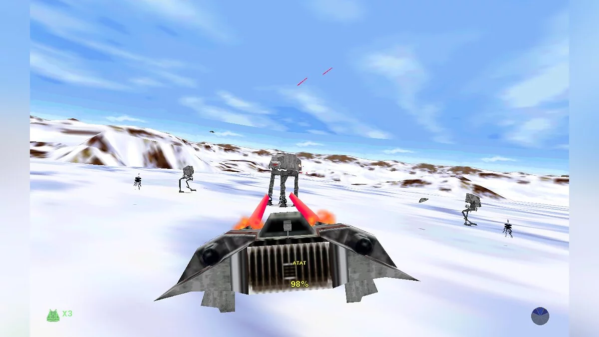 Скриншот из игры Star Wars: Shadows of the Empire - 11