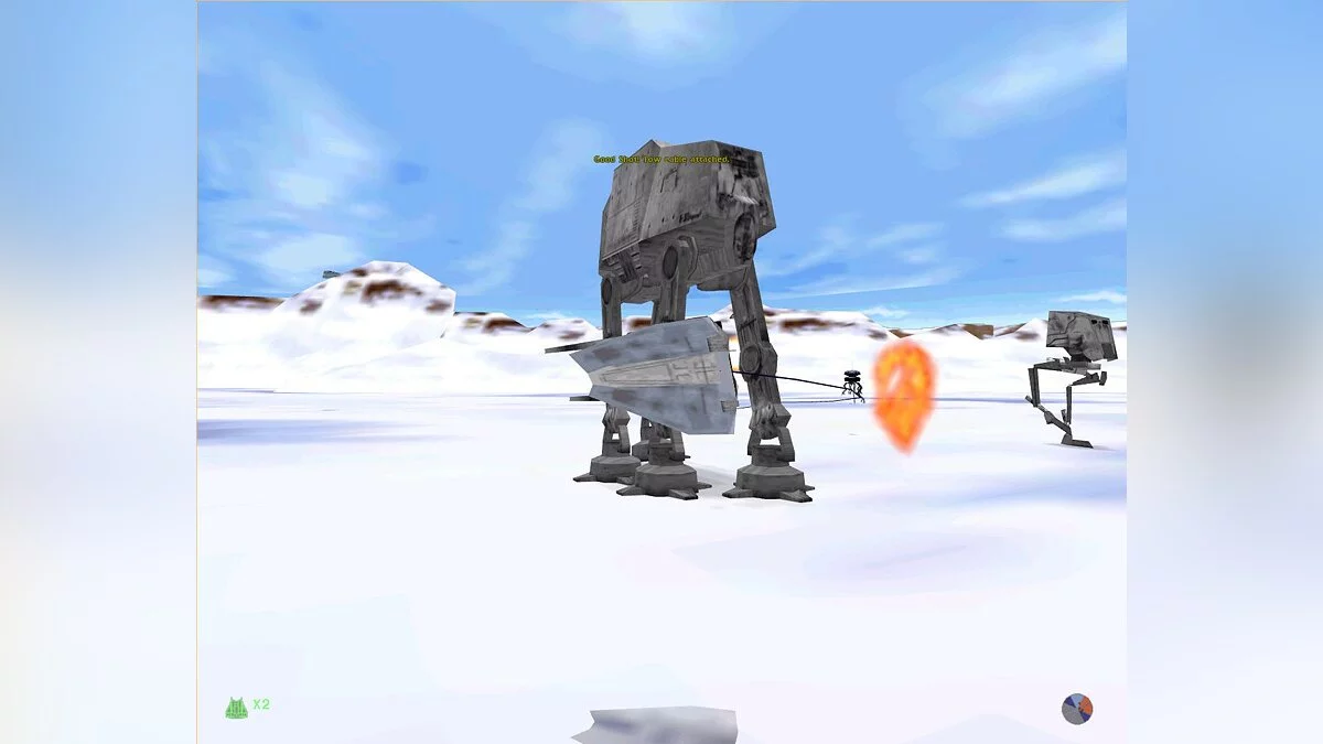 Скриншот из игры Star Wars: Shadows of the Empire - 2