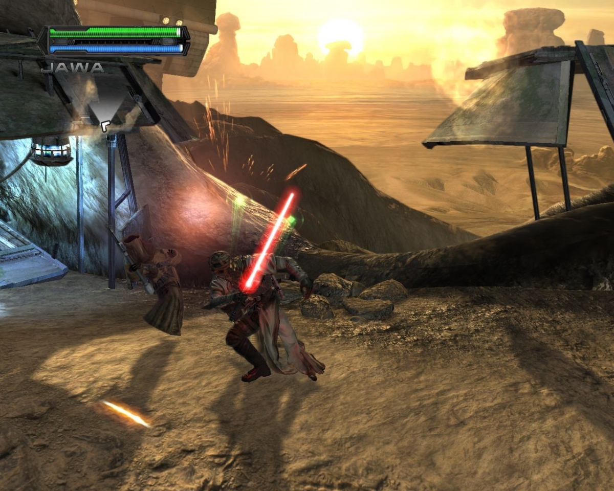 Скриншот из игры Star Wars: The Force Unleashed - 1