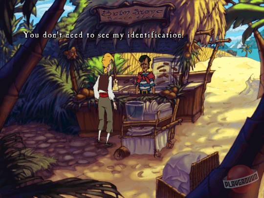 Скриншот из игры The Curse of Monkey Island - 24