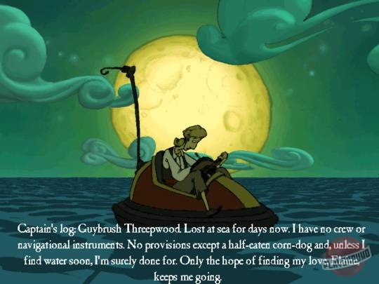 Скриншот из игры The Curse of Monkey Island - 1