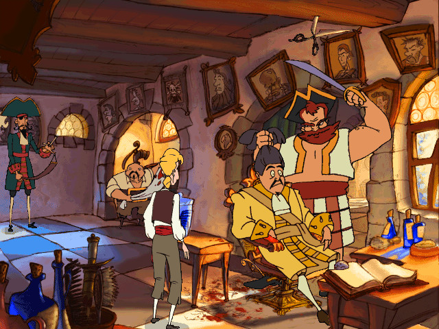 Скриншот из игры The Curse of Monkey Island - 21