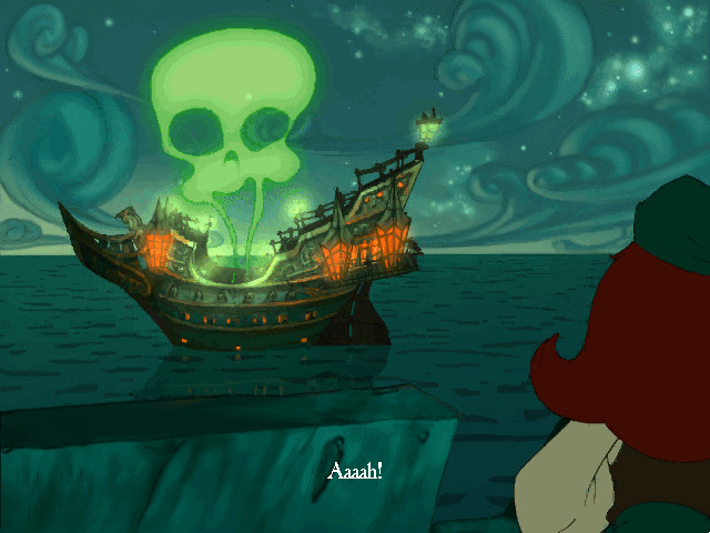 Скриншот из игры The Curse of Monkey Island - 3