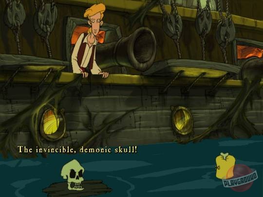 Скриншот из игры The Curse of Monkey Island - 27