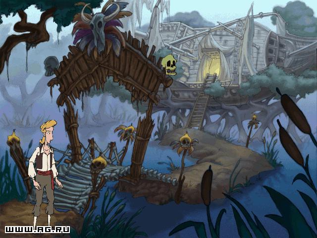 Скриншот из игры The Curse of Monkey Island - 36