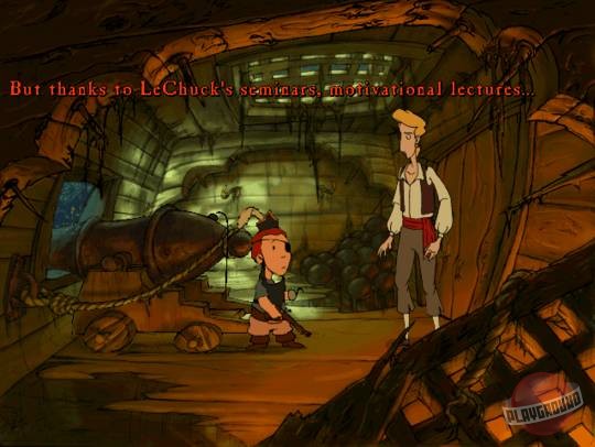 Скриншот из игры The Curse of Monkey Island - 9