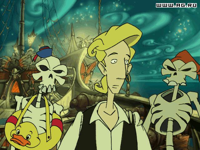 Скриншот из игры The Curse of Monkey Island - 10