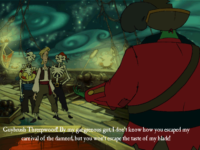 Скриншот из игры The Curse of Monkey Island - 28
