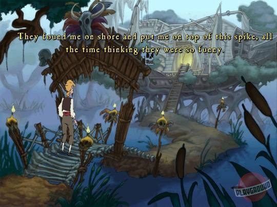 Скриншот из игры The Curse of Monkey Island - 12