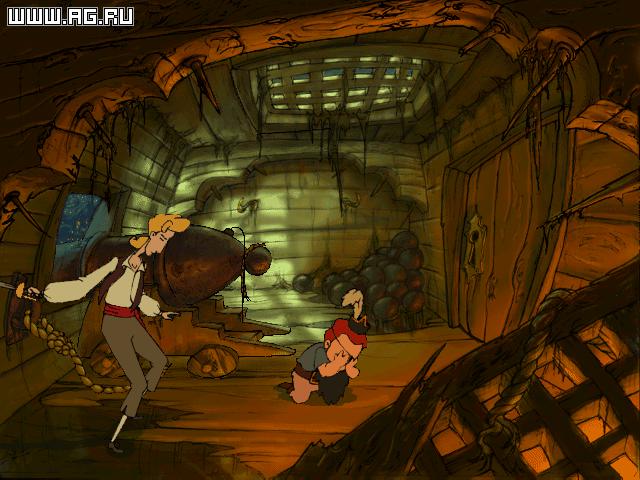 Скриншот из игры The Curse of Monkey Island - 34