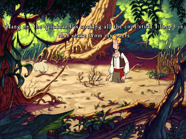 Скриншот из игры The Curse of Monkey Island - 14