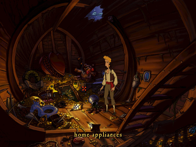 Скриншот из игры The Curse of Monkey Island - 30