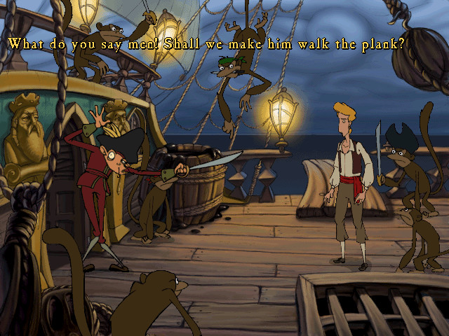 Скриншот из игры The Curse of Monkey Island - 25
