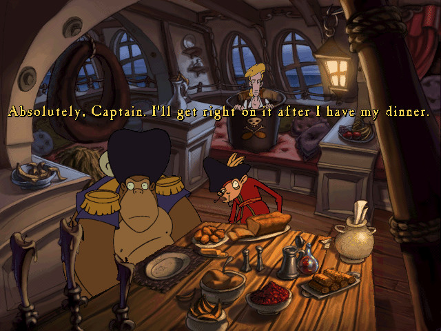 Скриншот из игры The Curse of Monkey Island - 33